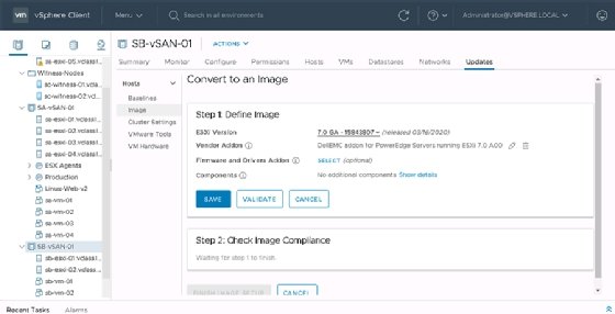 Screenshot of Image settings