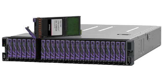 NVMe SSDs.