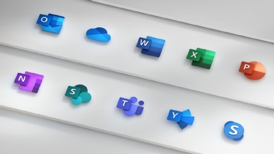 Microsoft 365 app logos