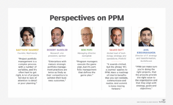Expert perspectives on project portfolio management